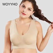 6XL БОЛЬШОЙ спортивный бюстгальтер, дышащий без косточек бюстгальтер для йоги размера плюс, Женский фитнес Мягкий Топ для сна, повседневный жилет для спортзала, Удобный спортивный бюстгальтер