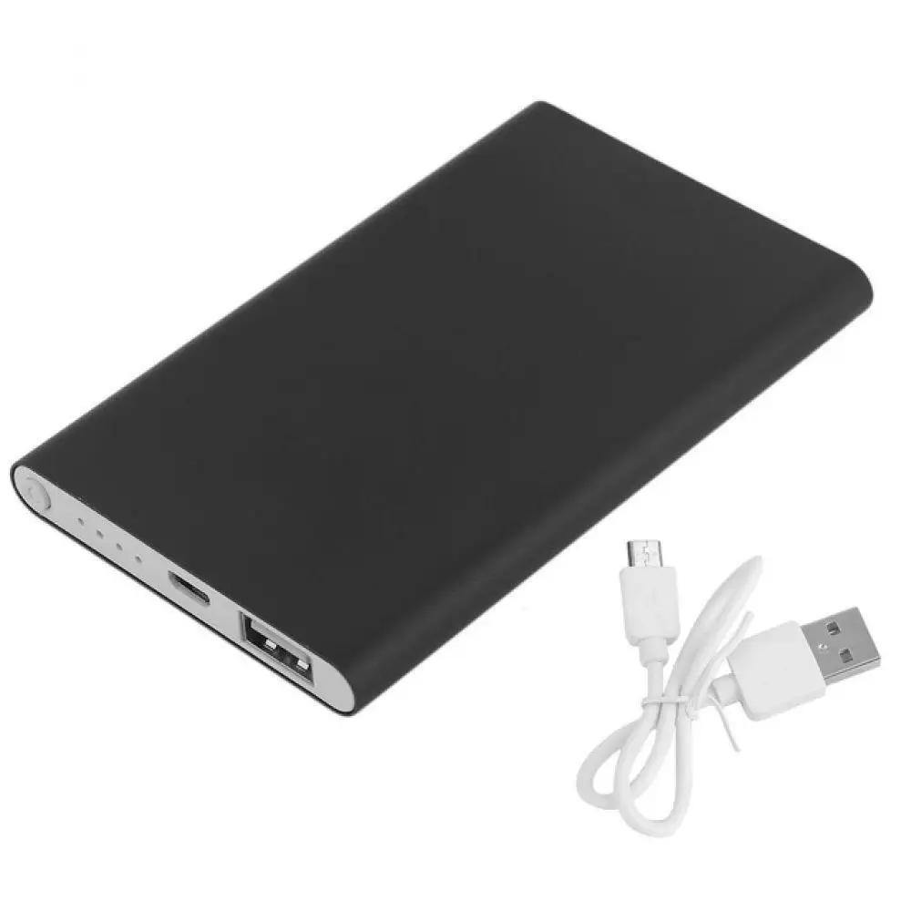 10000 мАч power Bank супер тонкий внешний аккумулятор для мобильного телефона зарядное