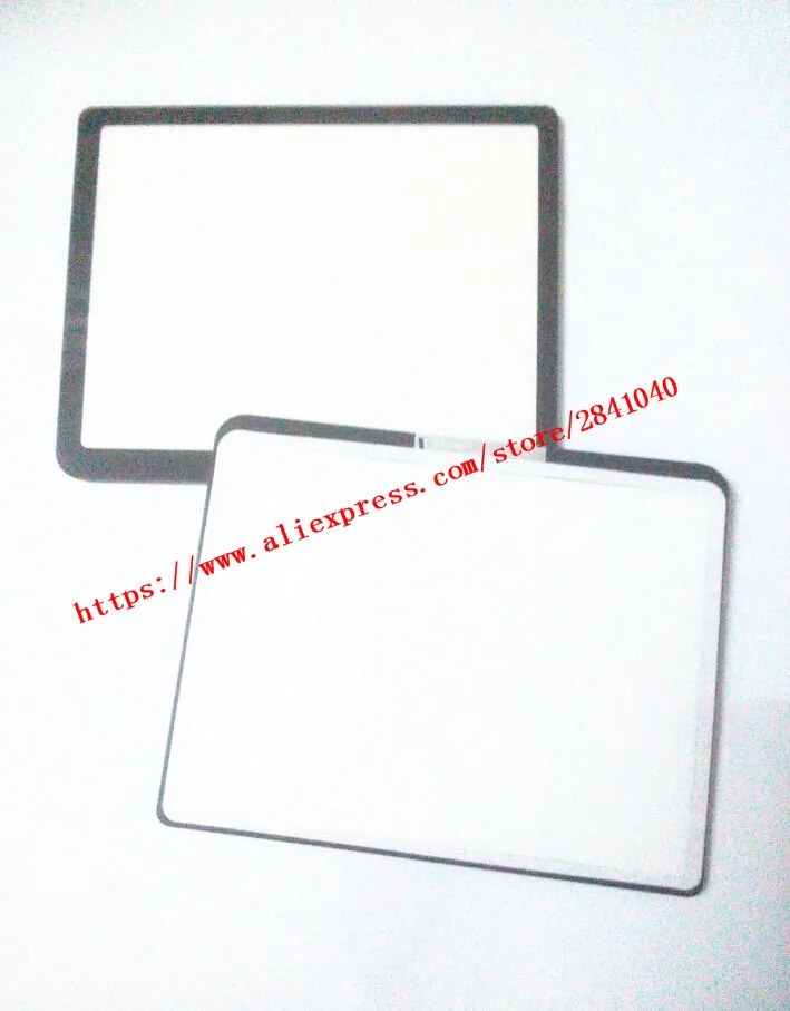 

For Nikon D3100 Camera Outer LCD Screen Display Window Glass screen protector Replacement +Tape