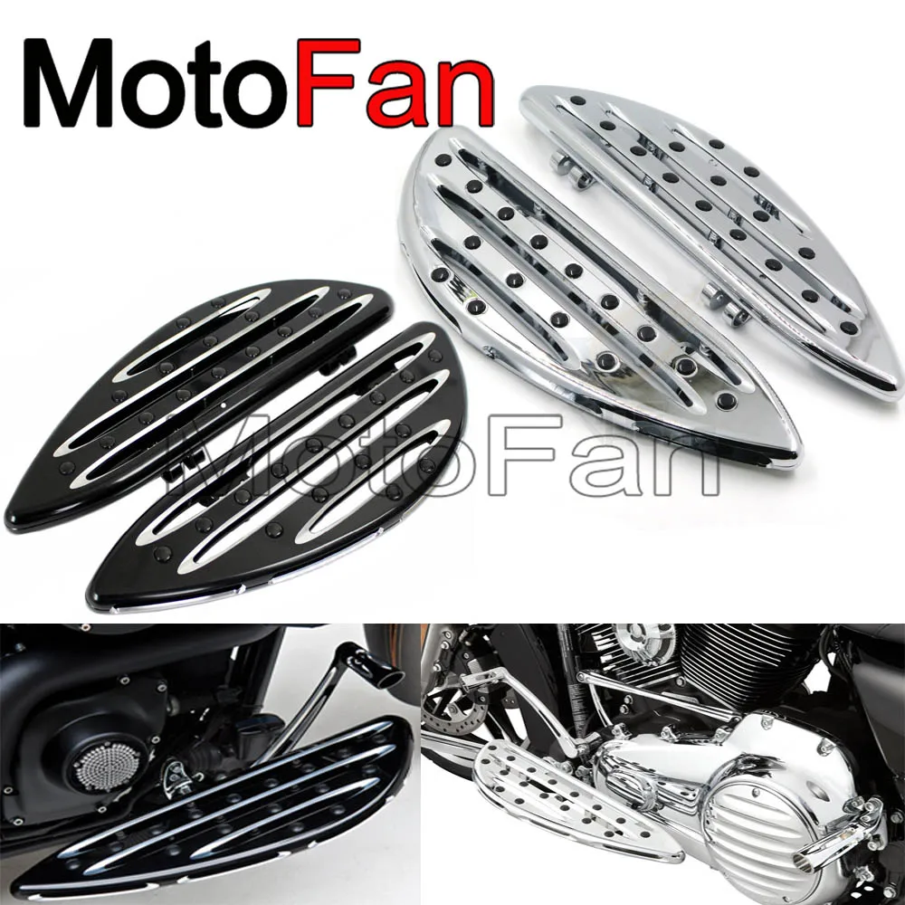 Motorcycle Parts Driver Front Floorboards Extensions Foot Pegs For