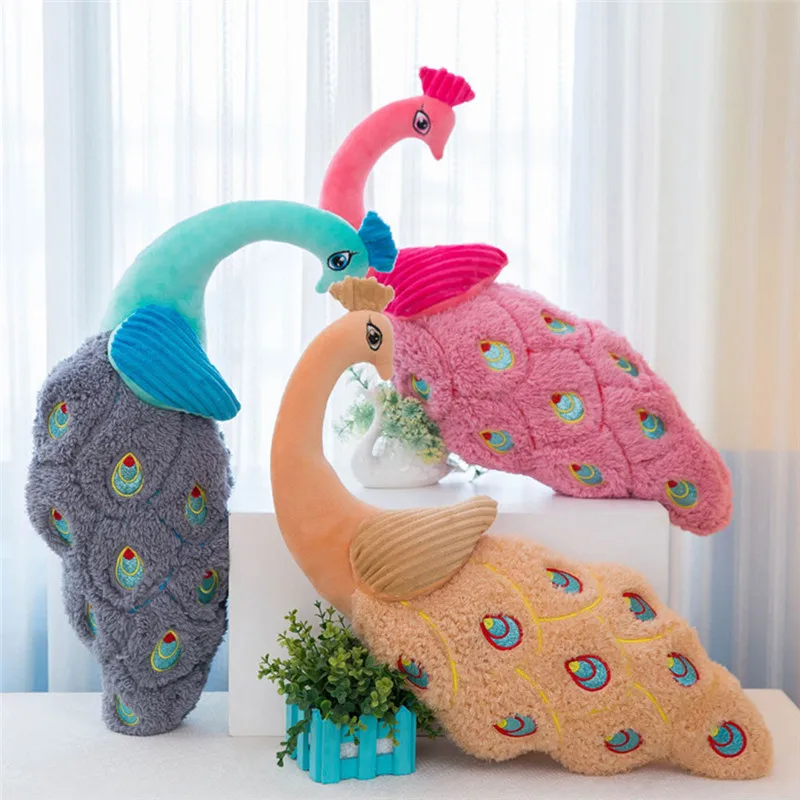 Pavo Real muñecas Peluches hogar juguetes de peluche para los niños juguetes para las niñas Peluches de Animales Halloween