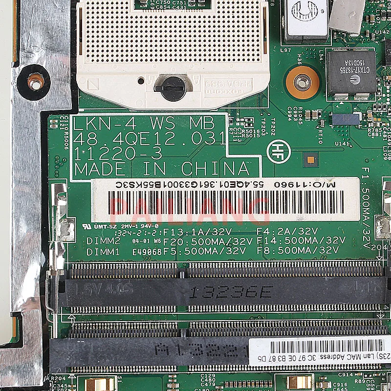 PAILIANG اللوحة لابتوب لينوفو ثينك باد W530 اللوحة K1000M 04X1527 48.4QE12.031 11220-3 كامل tesed DDR3