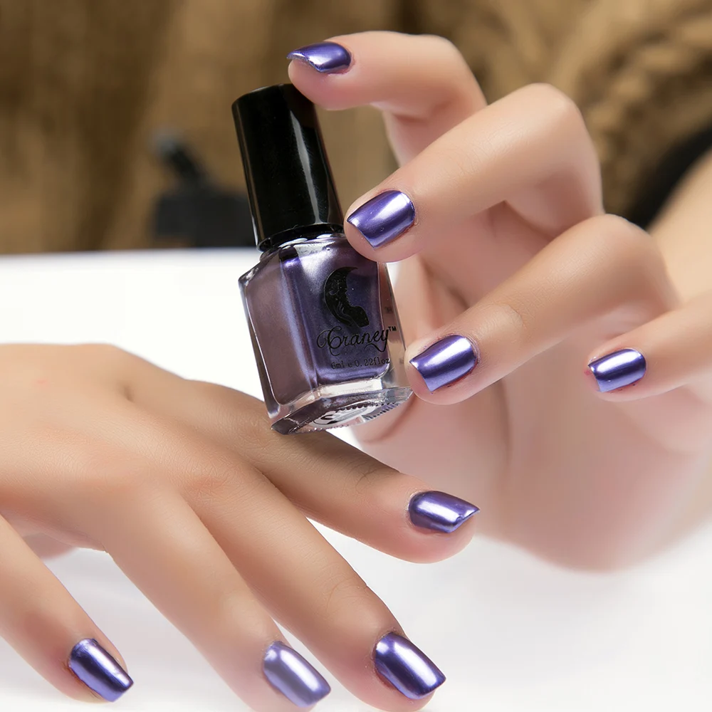 

6ML Nail Polish Fast Dry Pure Color Nude Coffee Gray Red Series Nail Art Polish Lacquer Varnish Manicure Nail Art Polish