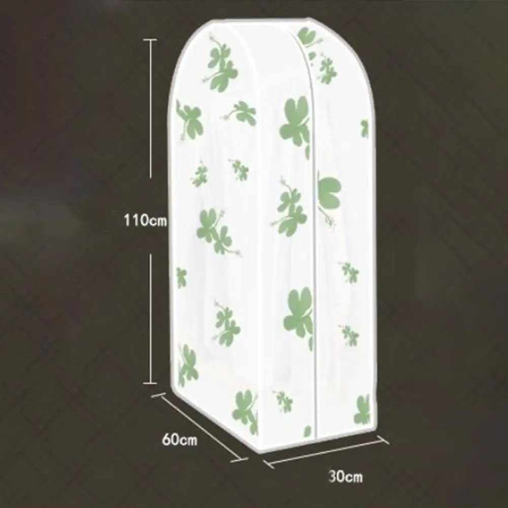 Clothes dust cover three-dimensional dust bag large clothes cover hanging clothes bag home transparent cover household items