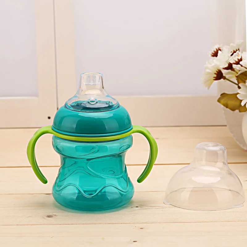 Детская силиконовая бутылка для питьевой воды 250 мл|baby bottle|baby bottle siliconesilicone baby |