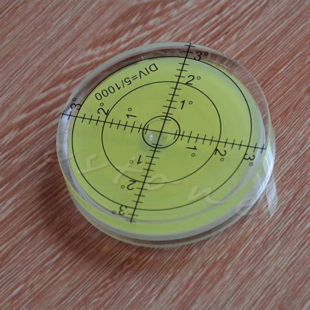 Прецизионный спиртовой пузырьковый уровень степень Марка поверхности круговой измерительный комплект