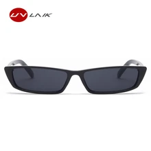 UVLAIK, винтажные Квадратные Солнцезащитные очки, женские модные солнцезащитные очки в небольшой оправе, Ретро стиль, индивидуальные очки "Кошка", UV400