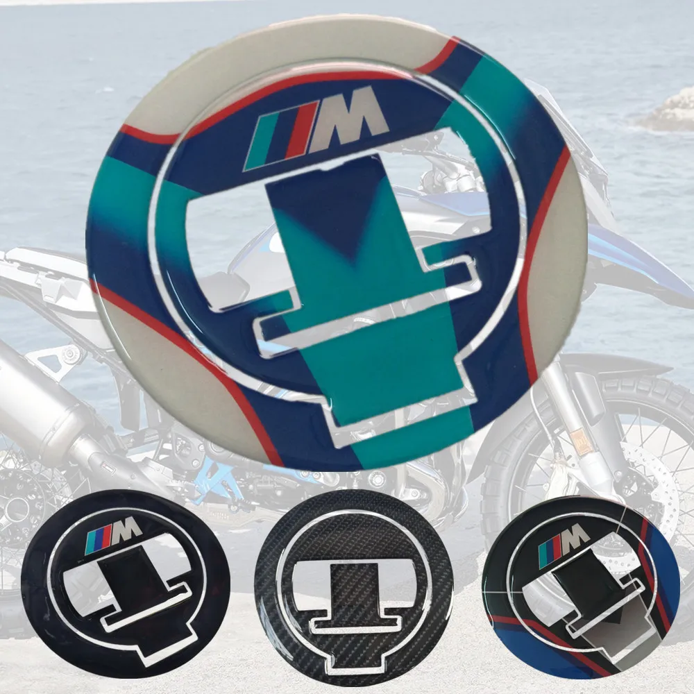 

3D Motorcycle Fuel Oil Gas Tank Cap Sticker Decal Emblem Protection Tank Pad For BMW R1200GS 13 S1000XR 15 16 R1200RT 14 15