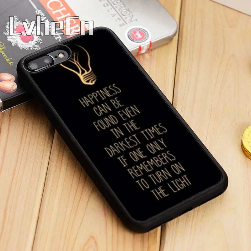 

LvheCn HARRY POTTER HAPPINESS Phone Case Cover For iPhone 4 5 5s SE 5C 6 6s 7 8 10 X Samsung Galaxy S6 S7 edge S8 S9 plus note 8