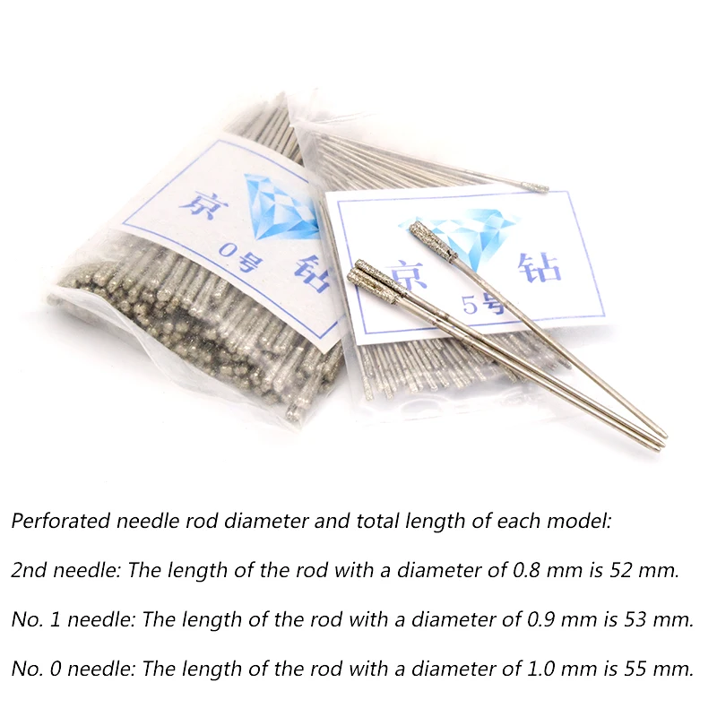 20pcs 1~2.4mm Diamond Coated Drill Bit Solid Bits Punch Needle For Jewelry Ceramic Jade Agate Glass Amber Drilling Tool 20pcs 1~2.4mm Diamond Coated Drill Bit Solid Bits Punch Needle For Jewelry Ceramic Jade Agate Glass Amber Drilling Tool
