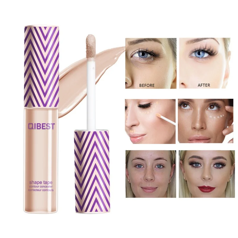 

Full Cover Face Concealer 5 Colors Long-lasting Face Liquid Foundation Facial Makeup Dark Eye Circle Hide Blemish Face Care