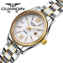 Montres femmes Mode montre De Luxe Top Marque GUANQIN Dames bracelet de quartz étanche En Acier robe montres Femmes montre