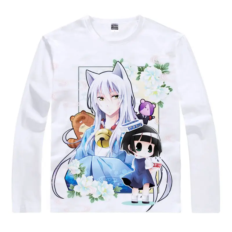 Anime Tops Gugure Kokkuri san T shirts Ichimatsu Kohina Long Sleeve