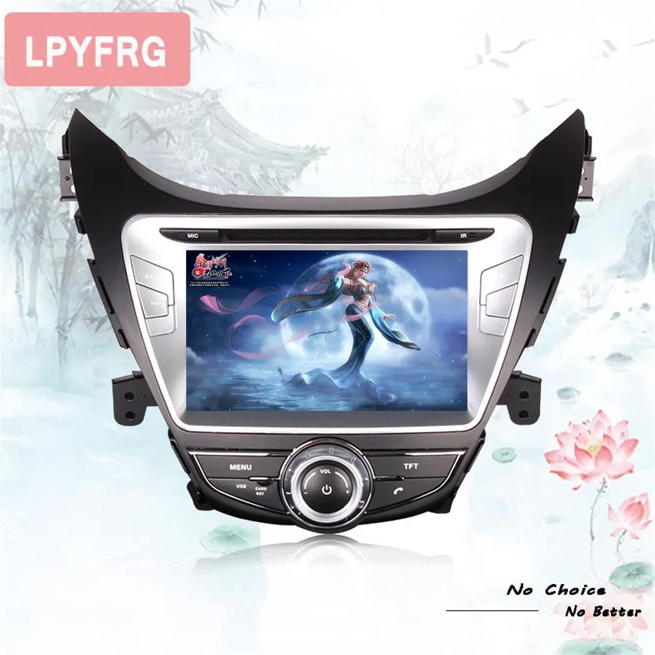 Excellent 4G RAM FOR HYUNDAI ELANTRA 2011/ I35/ AVANTE 2013 Android 9.0 Car DVD player gps audio tape recorder auto stereo support DAB+ 5