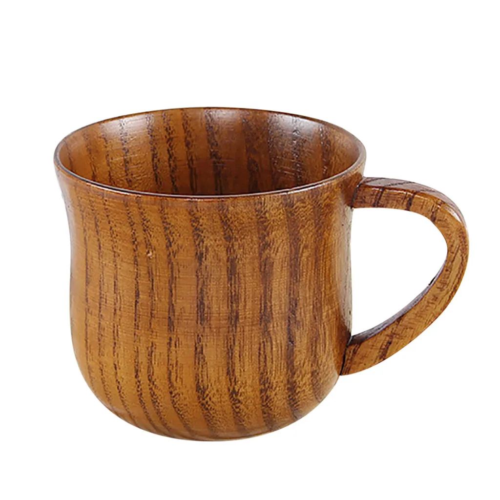 Wooden cup Natural Solid Wood Tea Cup Wooden Wine Coffee Water Drinking Mug Japanese Variety of Style Small Handmade