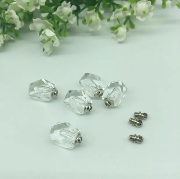 Кулоны с винтом 8 шт. 10*14 мм|vial pendant|miniature perfumebottle charm |