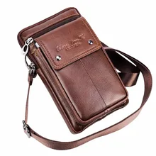 Чехол-сумка из натуральной кожи с зажимом для крепления на поясной ремень Чехол Для Doogee S70 5,99 inch телефон поясная сумка Прямая