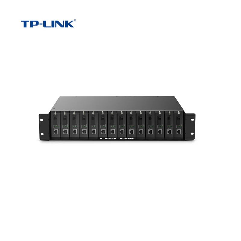 TP Link TL FC1400 14 слотов оптический волоконный приемопередатчик 2U медиа конвертер