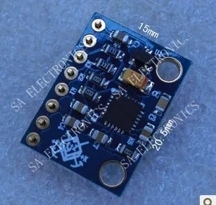 

[BELLA]Latest MPU6050 6000 6 -axis gyro Accelerometer module schematic testing procedures (C1A5)--5PCS/LOT