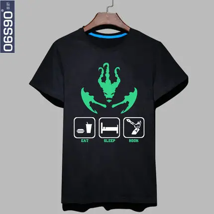 

Hero alliance Soul lock the warden Thresh shirt Professional league pubg shirt D.va men women shirt T TEE SHIRT