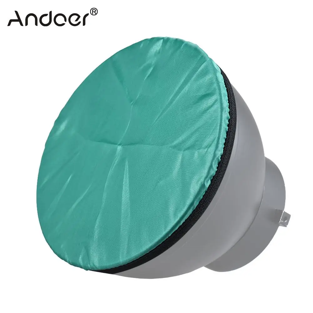 Andoer светильник для фотосъемки, мягкий рассеиватель, ткань для " 180 мм, стандартный студийный светоотражатель, мягкий рассеиватель, несколько цветов на выбор