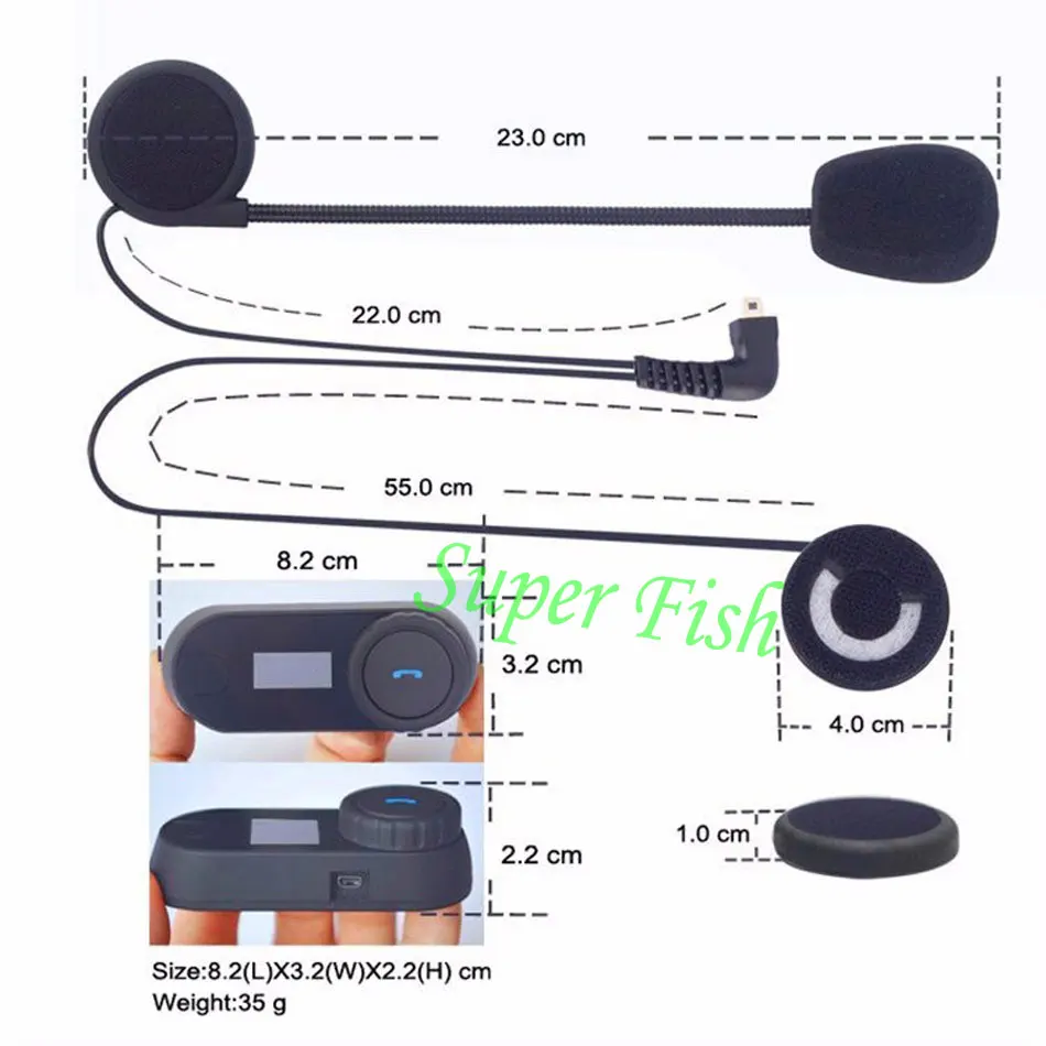 2017-New-Version-TCOM-SC-Bluetooth-Motorcycle-Interphone-Headset-Helmet-Intercom-LCD-Screen-with-FM-Radio - 