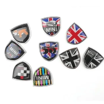

Car Metal Emblem Badge Sticker Decals Decorative For Mini Cooper JCW One Countryman Clubman F55 R60 F60 Car Styling Accessories