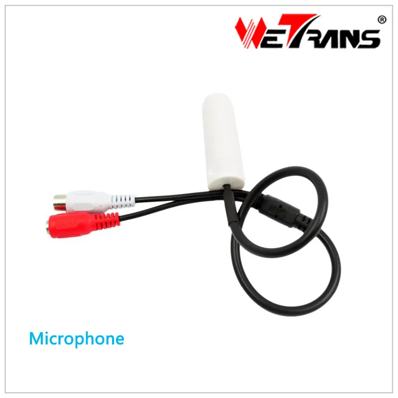 Microphone Surveillance Audio Pick up Device 100 Square Meters Mini CCTV Security Surveillance Microphone