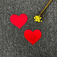 VENI lynодноразовая паста для груди, разноцветная сатиновая паста в форме сердца, покрытие для сосков, клейкое эротическое белье, наклейки