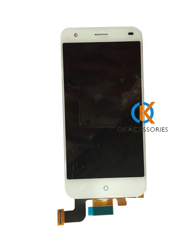 ЖК дисплей белого цвета для ZTE Blade S6 + кодирующий преобразователь сенсорного