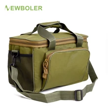 Newboler Fishing Tackle Bags Waterproof Fishing Lure Bag 37*25*25cm Oxford Multi-function Fishing Reel Bag bolsa de la pesca