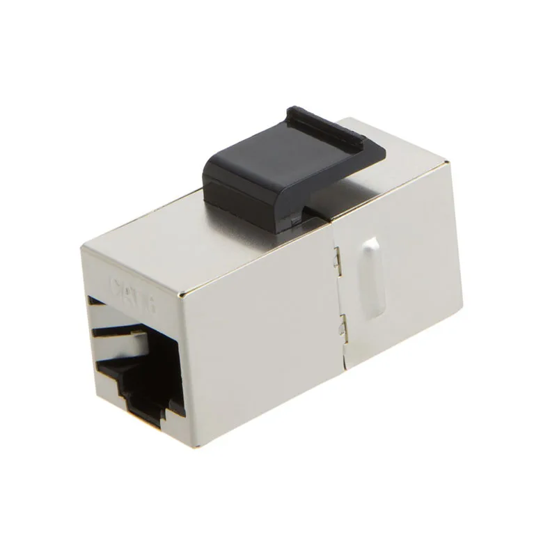 RJ45 экранированный Cat5e Cat6 FTP встроенный модульный Соединитель с Keystone 8P8C гнездовой