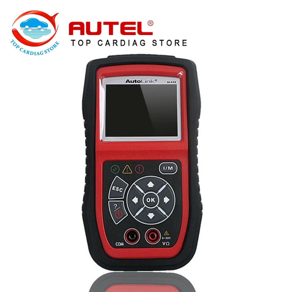 Autel Автоссылка AL439 OBDII Электротехника Инструмент Тестирования Авто Мультиметр