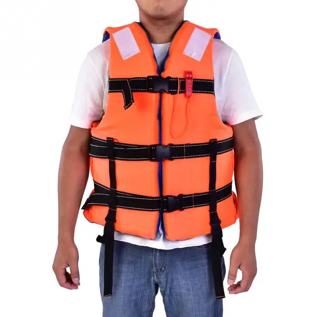 Professional Adult Life Jacket Buoyancy Life Vest Swimming Boating Safety Women Survival Fishing