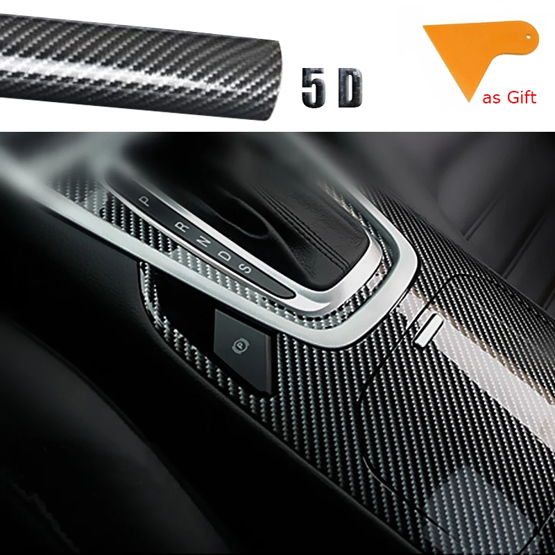 

5D Carbon Fiber Car Stickers For BMW G30 E39 E90 E60 E36 F30 F10 E34 E30 Mini Cooper Audi A4 B8 A3 A6 C6 Q5 A5 Q3 Q7 Accessories