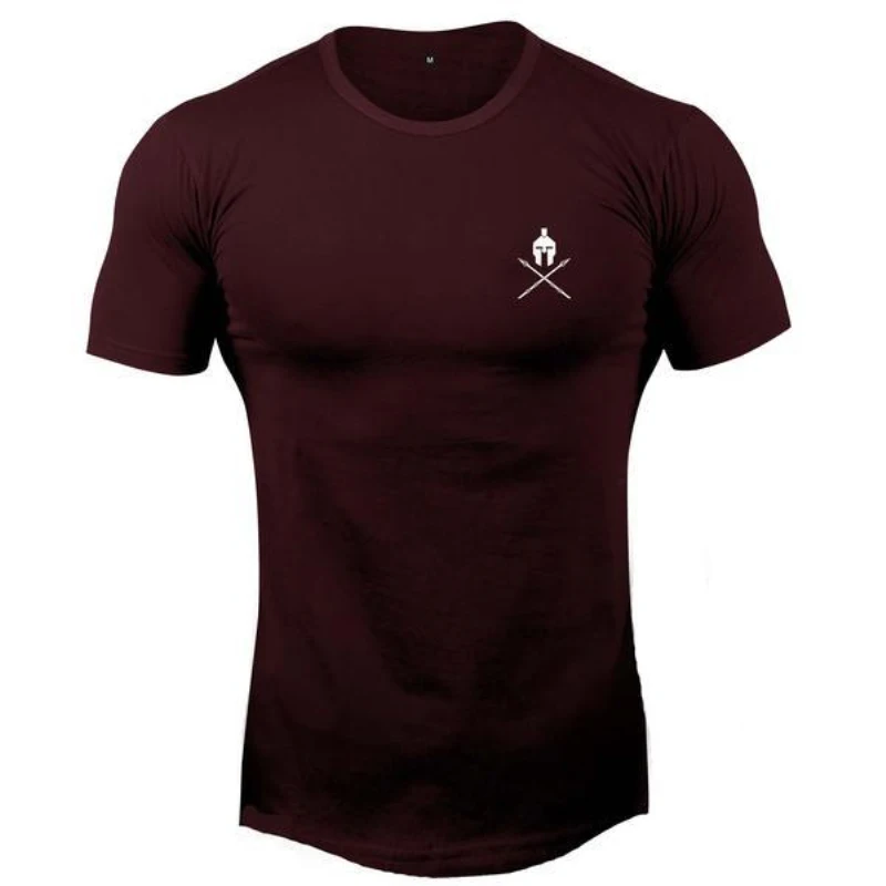 gyms t shirt Fitness men Casual Tee-- (5)