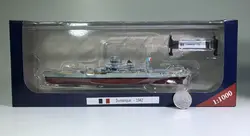 AMER 1/1000 масштаб военная модель игрушки Франция Dunkerque 1942 боевой крейсер литой металлический военный корабль модель игрушки для коллекции