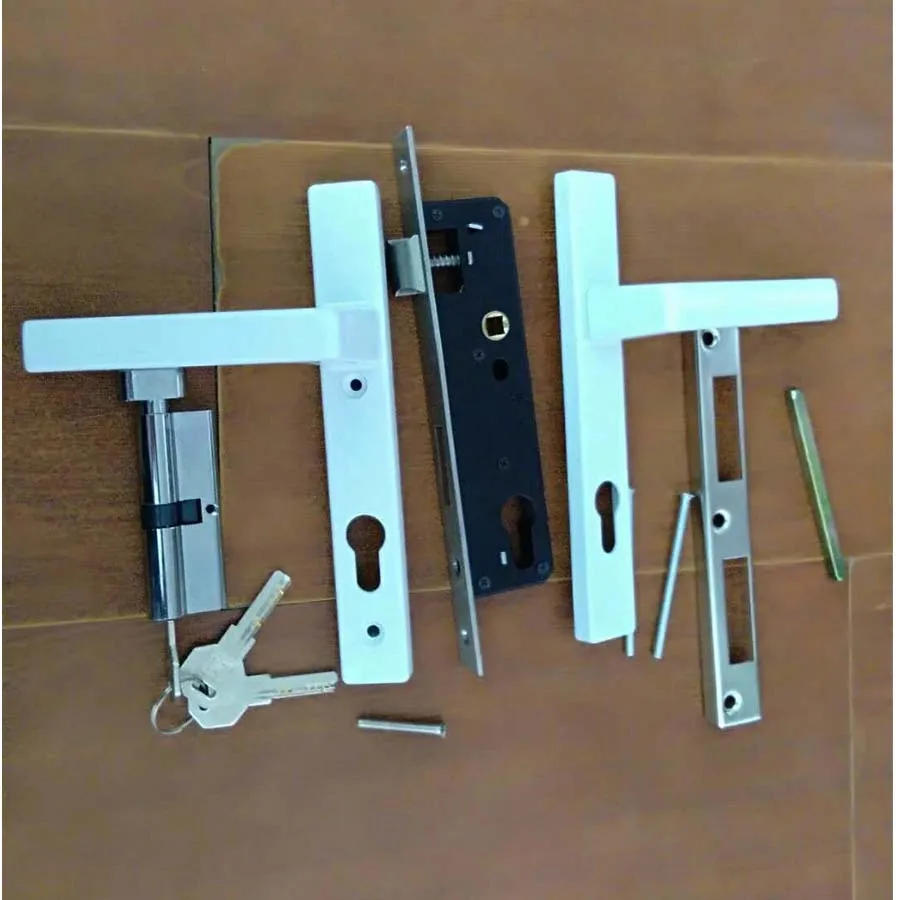 

2018 Real Sale Cadeado Padlock 8525 Of Model Steel Door Lock Open Hand Plastic Handles The Balcony Locks