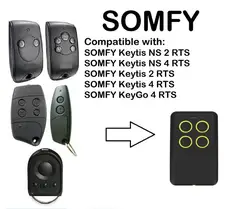 SOMFY Telis 1 RTS/SOMFY Telis Soliris RTS/SOMFY Telis 4 RTS/SOMFY Telis 4 Soliris RTS пульт дистанционного управления 433,42 Mhz прокатный код