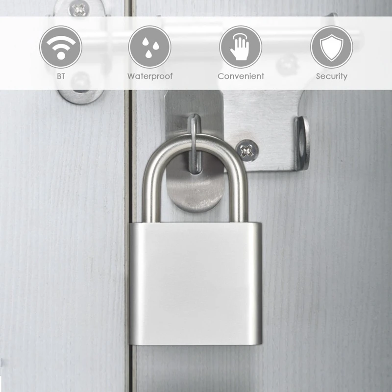 Беспроводной замок, Bluetooth, умный замок, без ключа, пульт дистанционного управления, шкафчик, металлический дизайн, беспроводное приложение, управление, замок для андроидов