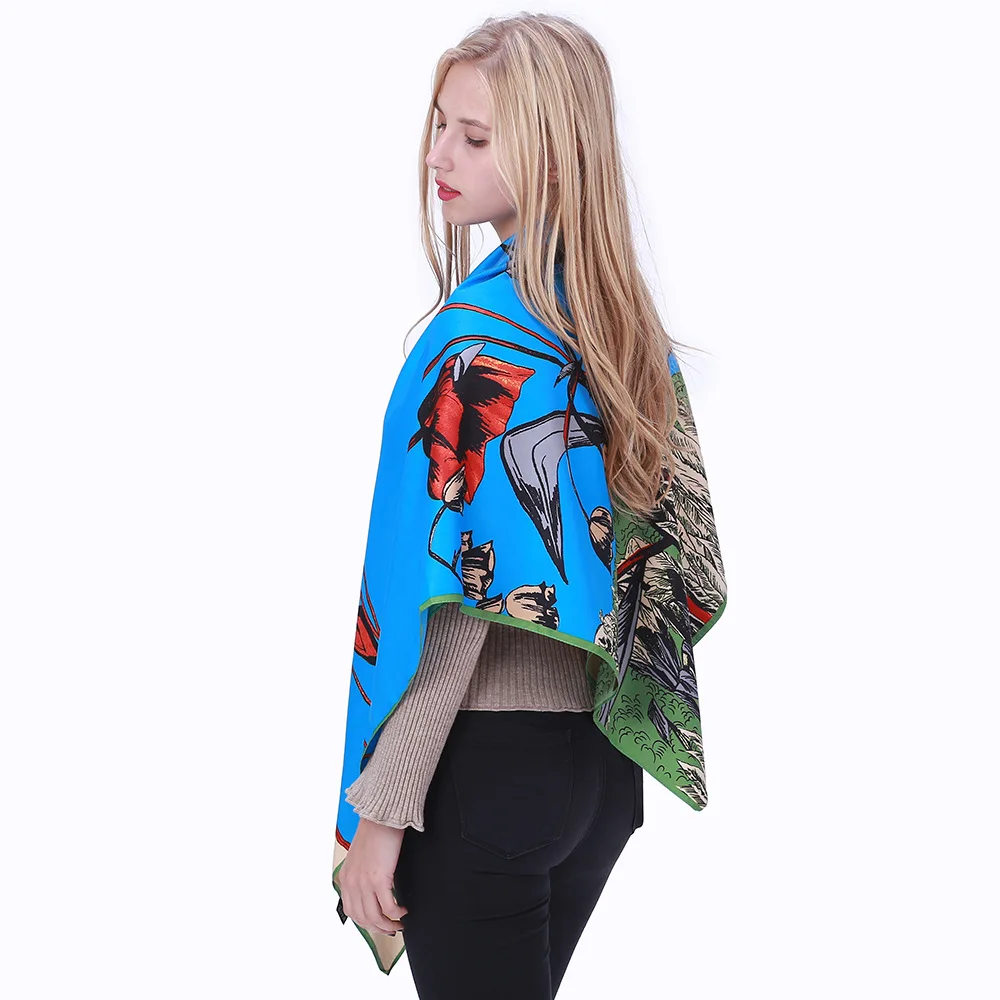 twill-floral-print- turban- headband-large- hijab- square-scarf- shawl-5