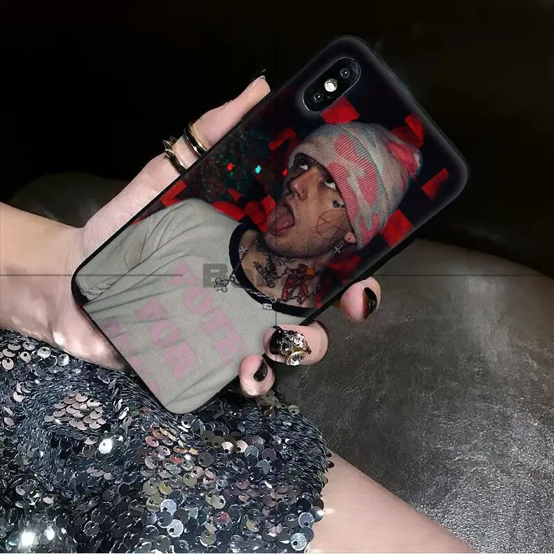 Babaite Lil Peep Lil Bo Peep DIY Роскошный Высокий протектор на конце чехол для iPhone 8 7 6 6S Plus 5 5S SE XR X XS MAX Coque Shell - Цвет: A6