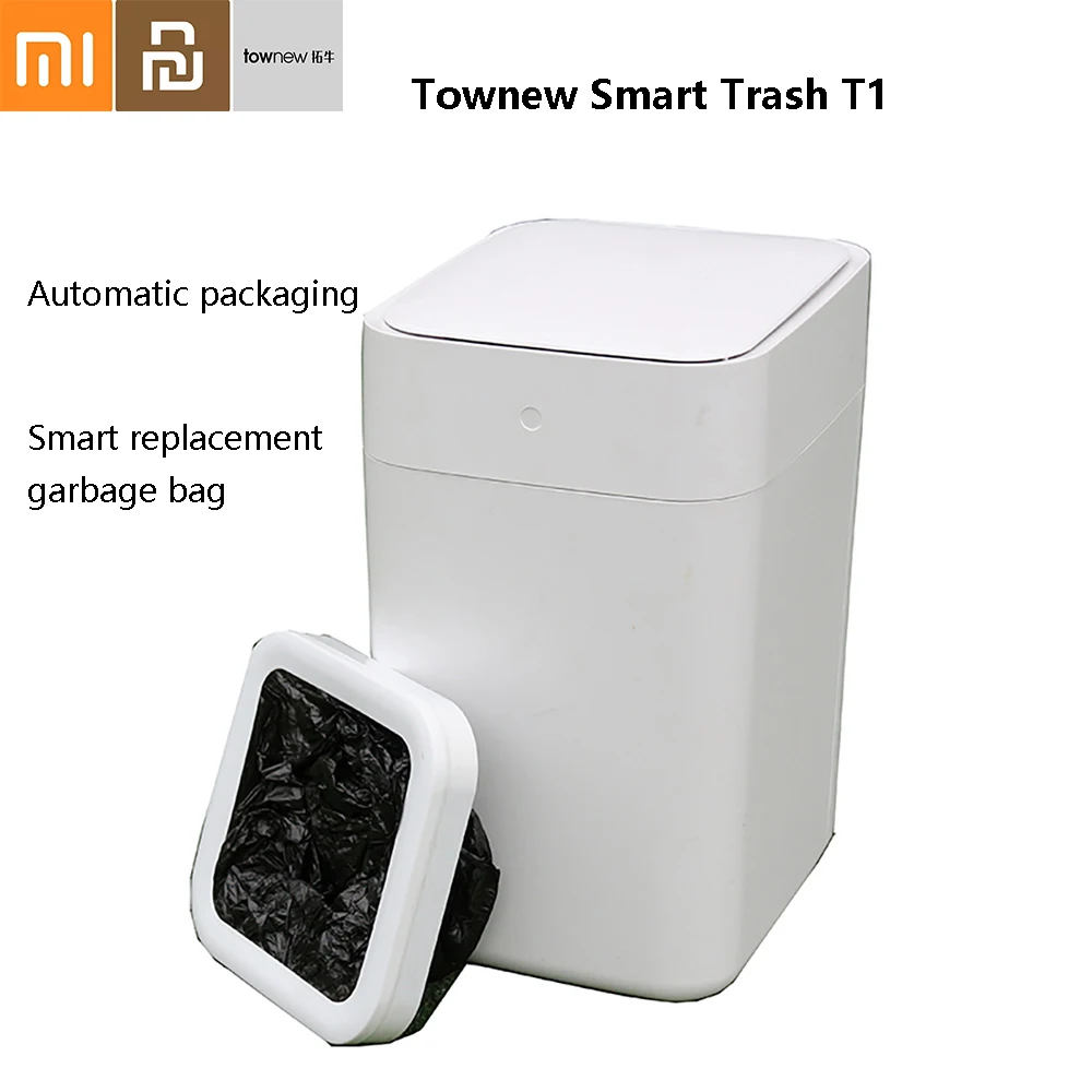 

6 PCS Xiaomi Townew Smart Trash Can Garbage Bag Large Capacity Rubbish Bag
