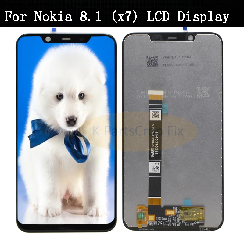 Новый 6 18 &quotдля Nokia X7 ЖК-дисплей + сенсорный экран дигитайзер сборка запасные