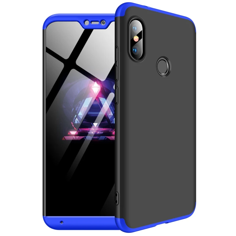 

Xiaomi Redmi 6 Pro Case 360 Degrees Full Shockproof Case on for Funda Xiaomi Redmi6 Redmi 6 6Pro Xiomi Case Cover 3 in 1 Capinha