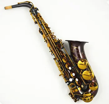 MUSEADF-saxofón Alto Original, modelo de MA-960GF, aleación de cobre rojo, Saxofón plano, hecho en Taiwán