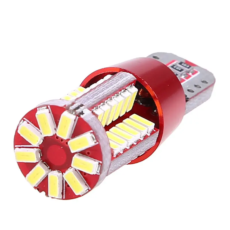 Светодиодная лампа CANBUS T10 168 192 2825 W5W W16W 57smd с клиновидным цоколем|Сигнальная лампа|