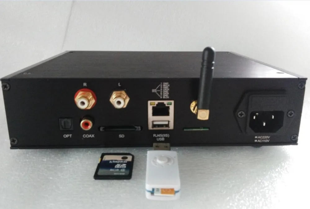 

High fidelity HIFI digital player supports Bluetooth, SD card, U disk, computer USB playback