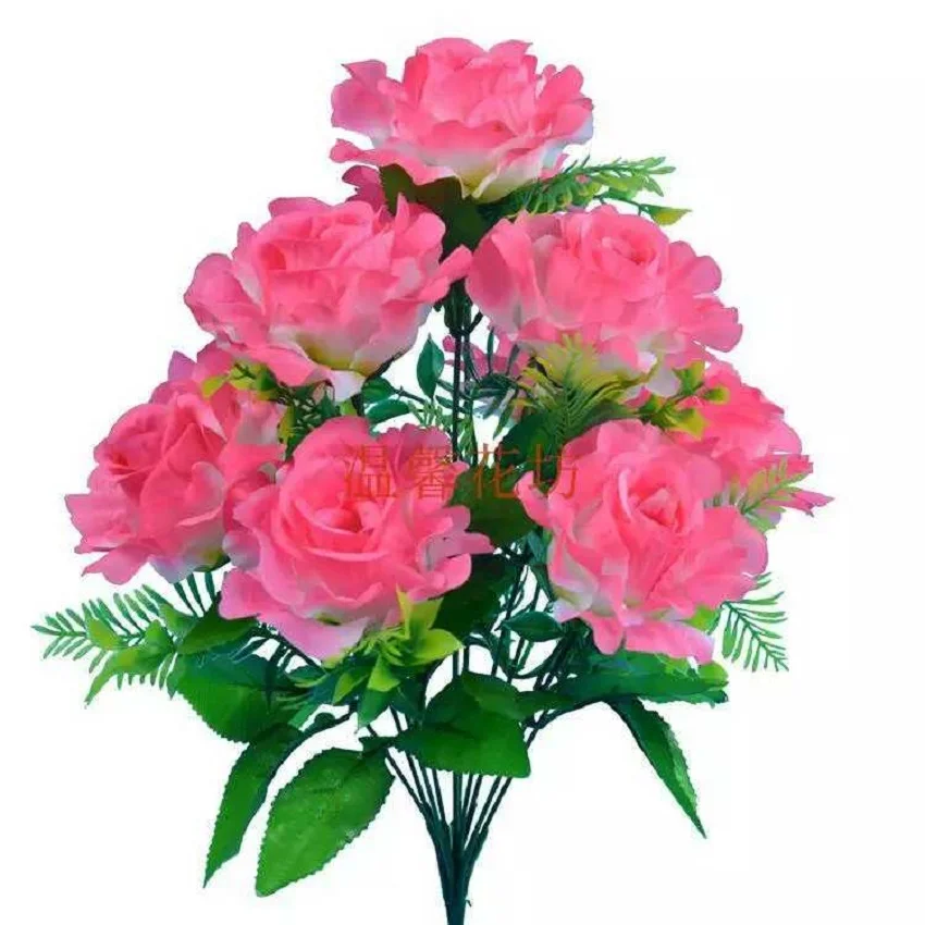 

Simulation potted decorative flower bud flower peony rose family decoration ornaments bonsai Valentine's Day present Holiday