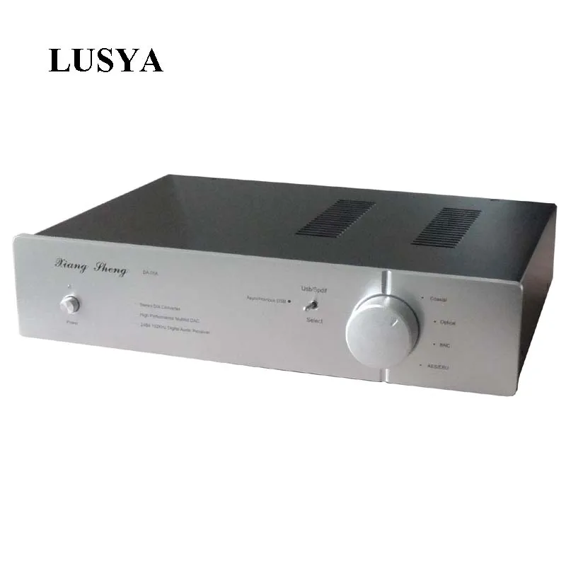 

Lusya DAC-05B USB HiFi DAC Asynchronous XMOS / Dual AK4495 / 4497 DSD Balance tube Digital Audio Decoder T0238